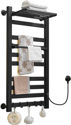 Towel Rail Self-Adhesive Wall Mounted 10 Bar 960x485MM