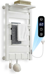Towel Rail Self-Adhesive Wall Mounted 10 Bar 960x485MM