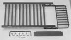Towel Rail Self-Adhesive Wall Mounted 10 Bar 960x485MM