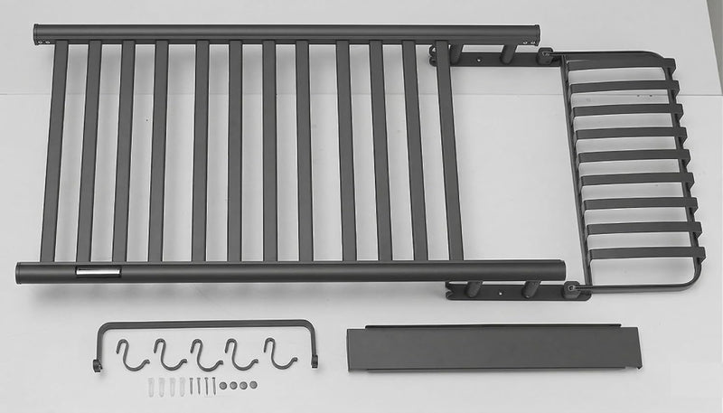 Towel Rail Self-Adhesive Wall Mounted 10 Bar 960x485MM