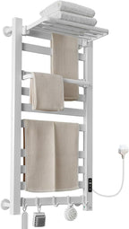 Towel Rail Self-Adhesive Wall Mounted 10 Bar 960x485MM