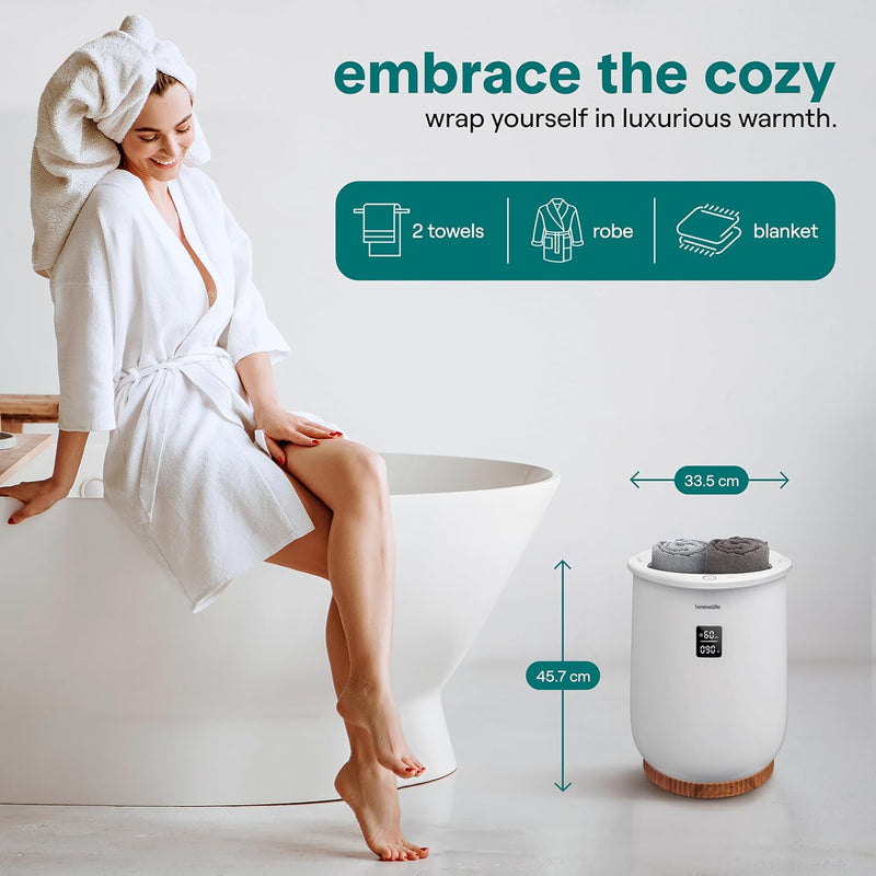 Bucket-Towel Warmers Large-Towel Warmer for Spa And-Bathroom