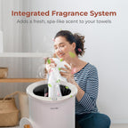 Bucket-Towel Warmers Large-Towel Warmer for Spa And-Bathroom