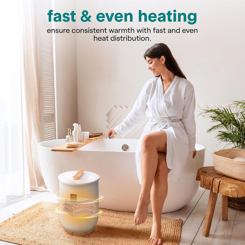 Bucket-Towel Warmers Large-Towel Warmer for Spa And-Bathroom