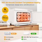 Towel Warmer Heater Cabinet Extremely Fast Heating Speed
