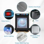 Towel Warmer Heater Cabinet Heated Steamer Quick Heating