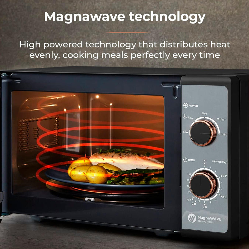 Cavaletto Manual Microwave with 5 Power Levels 35