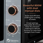 Tower Cavaletto Manual Microwave with 5 Power Levels