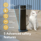 Tower Electric Heater Series 2000W 60° Oscillation Connected