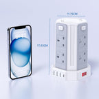 Tower Extension Lead 3m 13A 3250W Surge Protector