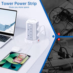 Tower Extension Lead 3m 13A 3250W Surge Protector
