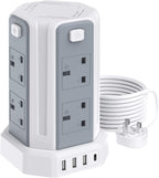 Tower Extension Lead 3m 8 Ac Outlets 4