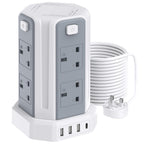 Tower Extension Lead 3m 8 Ac Outlets 4