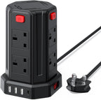 Tower Extension Lead 3m 8 Ac Outlets 4