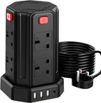 Tower Extension Lead 3m 8 Ac Outlets 4
