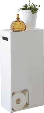 Tower Toilet Paper Stocker Steel Minimalist Design 23
