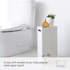 Tower Toilet Paper Stocker Steel Minimalist Design 23