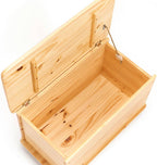 Toy Box with Wheels Pine