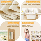 Toy Storage Organiser for Kids 9-Bin with 2-Drawers