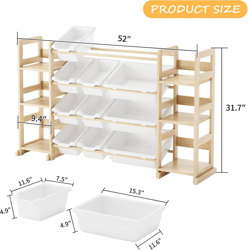 Toy Storage Organiser Organisers and with Bookshelf Shelf