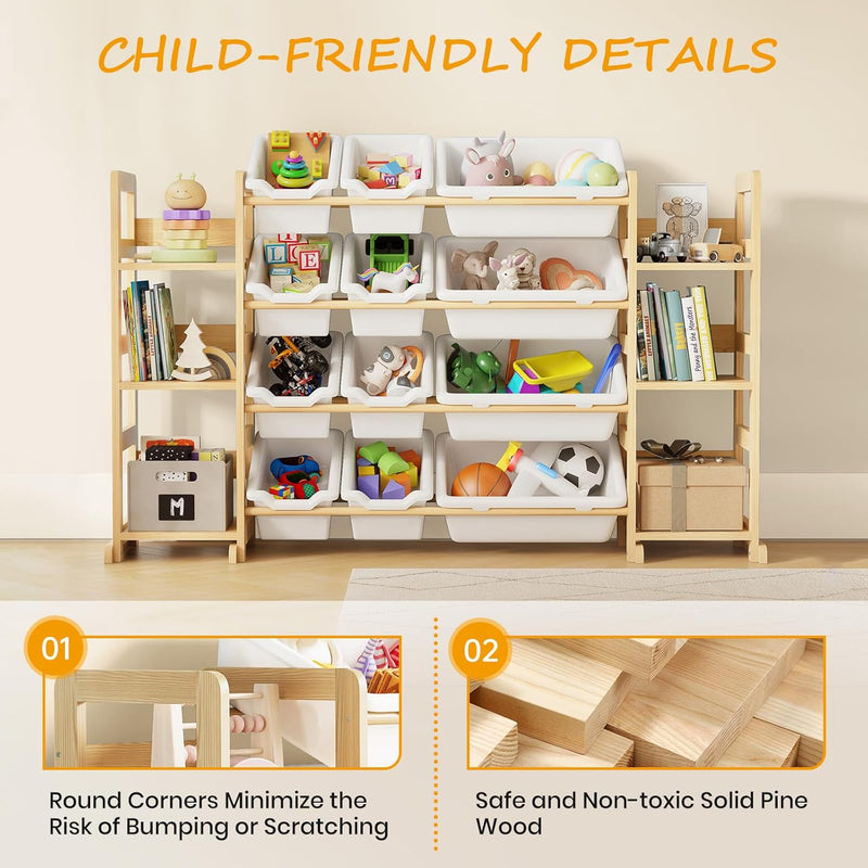 Toy Storage Organiser Organisers and with Bookshelf Shelf