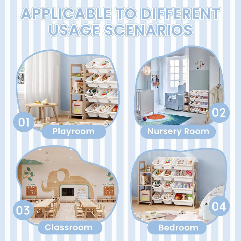 Toy Storage Organiser Organisers and with Bookshelf Shelf