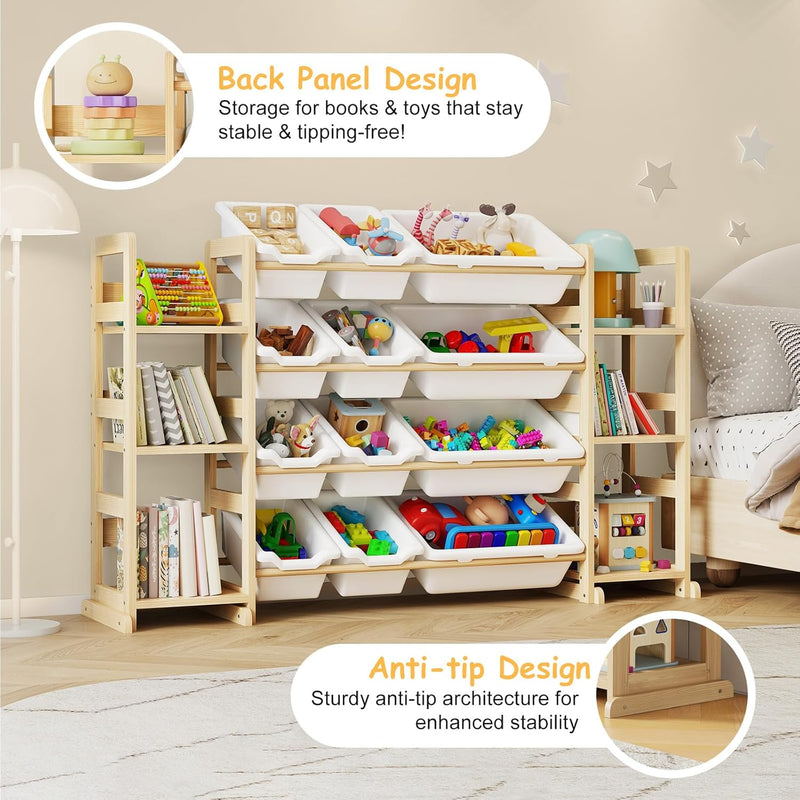 Toy Storage Organiser Organisers and with Bookshelf Shelf