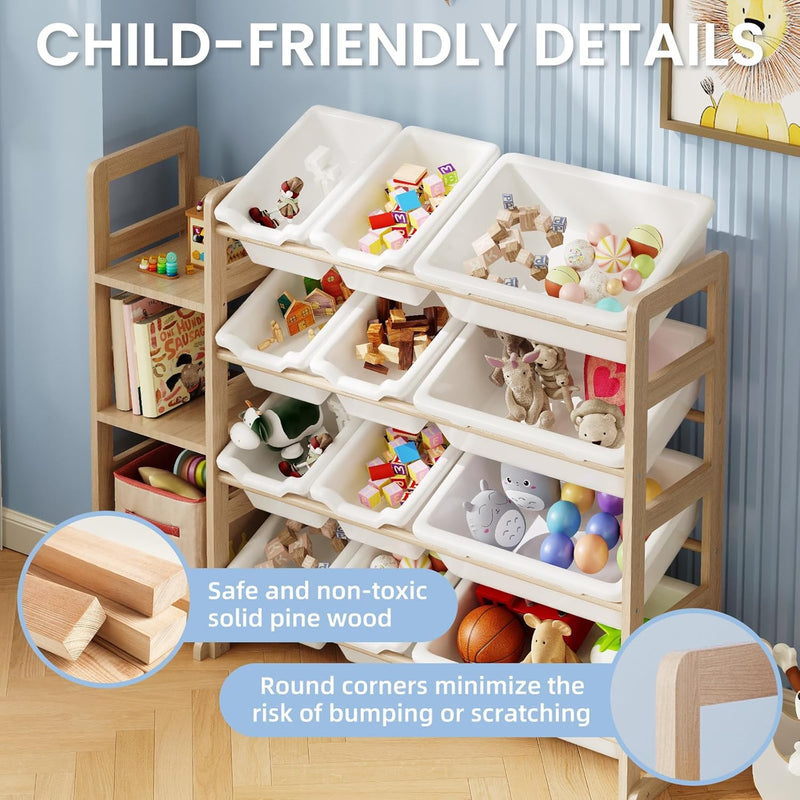 Toy Storage Organiser Organisers and with Bookshelf Shelf