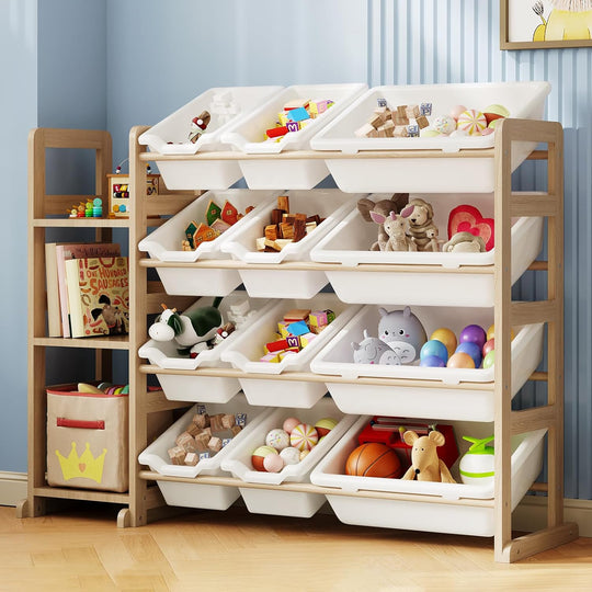 Toy Storage Organizer Organizers and with Bookshelf Shelf