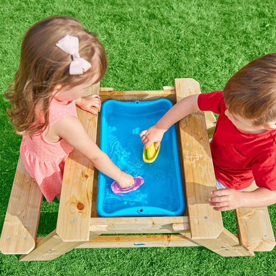 Toys Early Fun Wooden Picnic Table Sandpit Kids