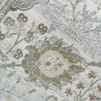 Traditional Antique Floral Sage Living Room Carpet Rug