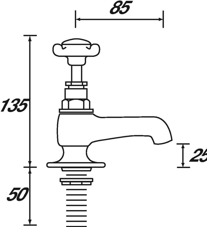 Traditional Bathroom Taps Chrome Bath Shower Mixer Tap