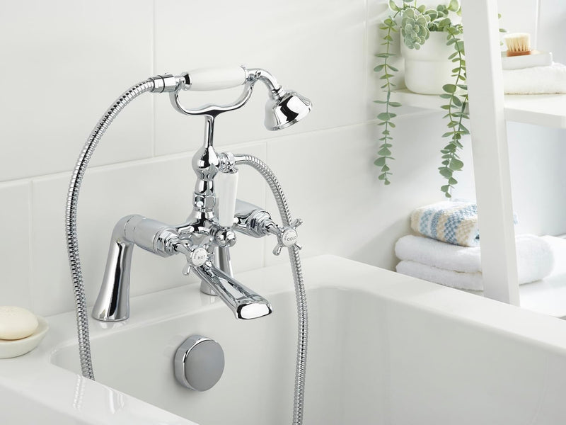 Traditional Bathroom Taps Chrome Bath Shower Mixer Tap