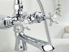 Traditional Bathroom Taps Chrome Bath Shower Mixer Tap