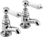 Traditional Bathroom Taps Chrome Pillar Basin