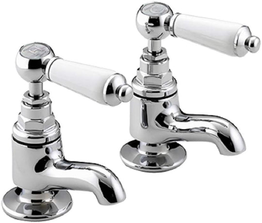 Traditional Bathroom Taps Chrome Pillar Basin