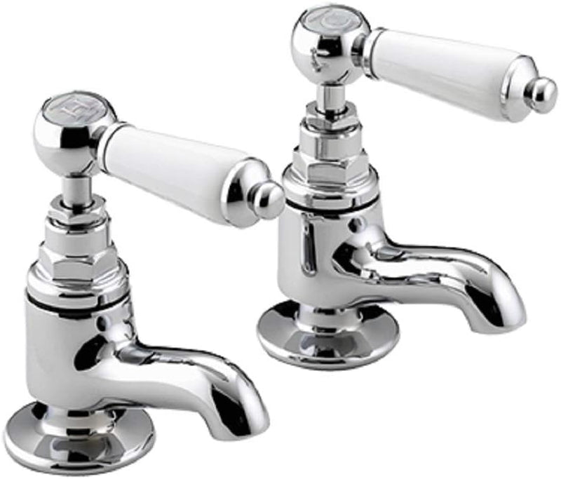 Traditional Bathroom Taps Chrome Pillar Basin