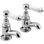 Traditional Bathroom Taps Chrome Pillar Basin