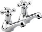 Traditional Bathroom Taps Chrome Pillar Bath