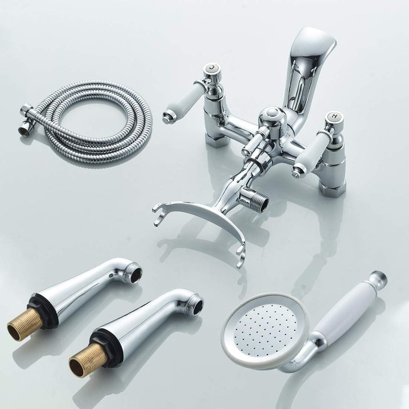Traditional Bathtub Mixer Tap Victorian Bath Shower