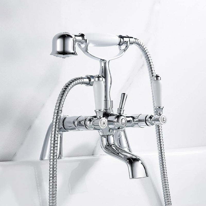 Traditional Bathtub Mixer Tap Victorian Bath Shower