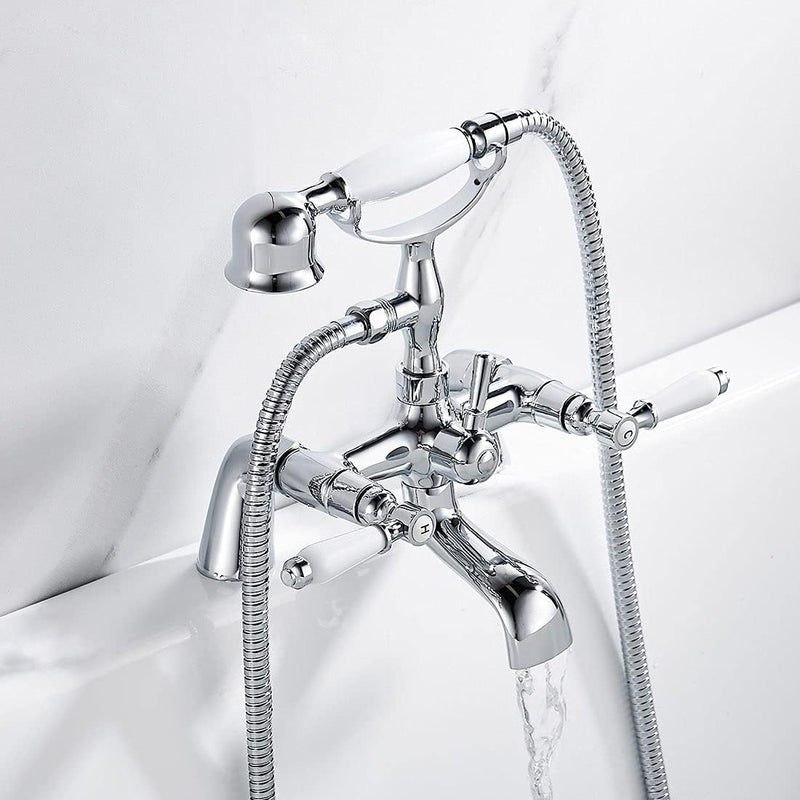 Traditional Bathtub Mixer Tap Victorian Bath Shower