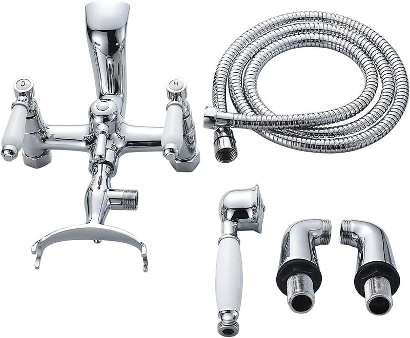 Traditional Bathtub Mixer Tap Victorian Bath Shower