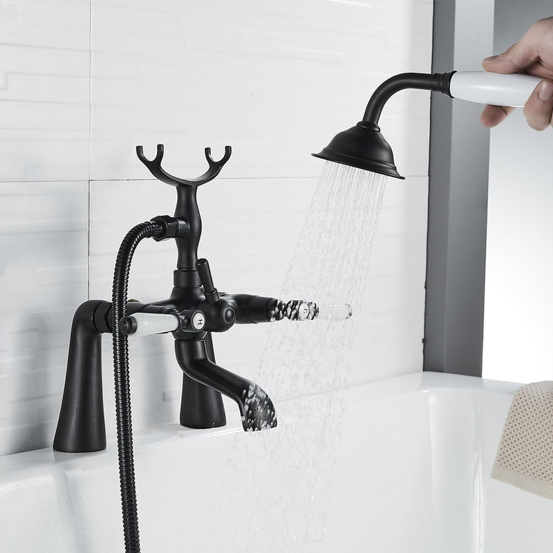 Traditional Bathtub Mixer Tap Victorian Bath Shower