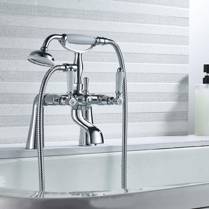 Traditional Bathtub Mixer Tap Victorian Bath Shower