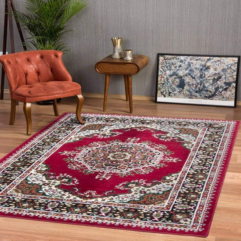 Traditional Classic Rug Moroccan Vintage Living Room Area