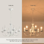 Traditional Country Style Chandelier Bronze Vintage Height