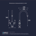 Traditional Kitchen Tap Chrome Rs Snk Ef C