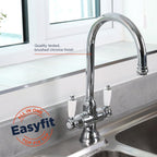 Traditional Kitchen Tap Chrome Rs Snk Ef C