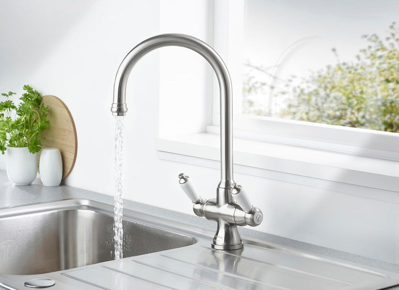 Traditional Kitchen Tap Chrome Rs Snk Ef C